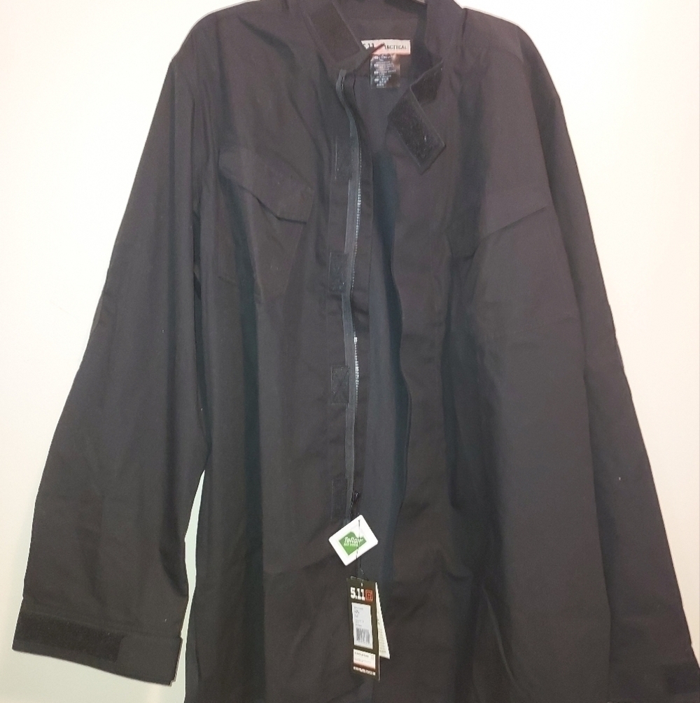511 Tactical Quantum TDU L/S Black flex lite 2xl tall